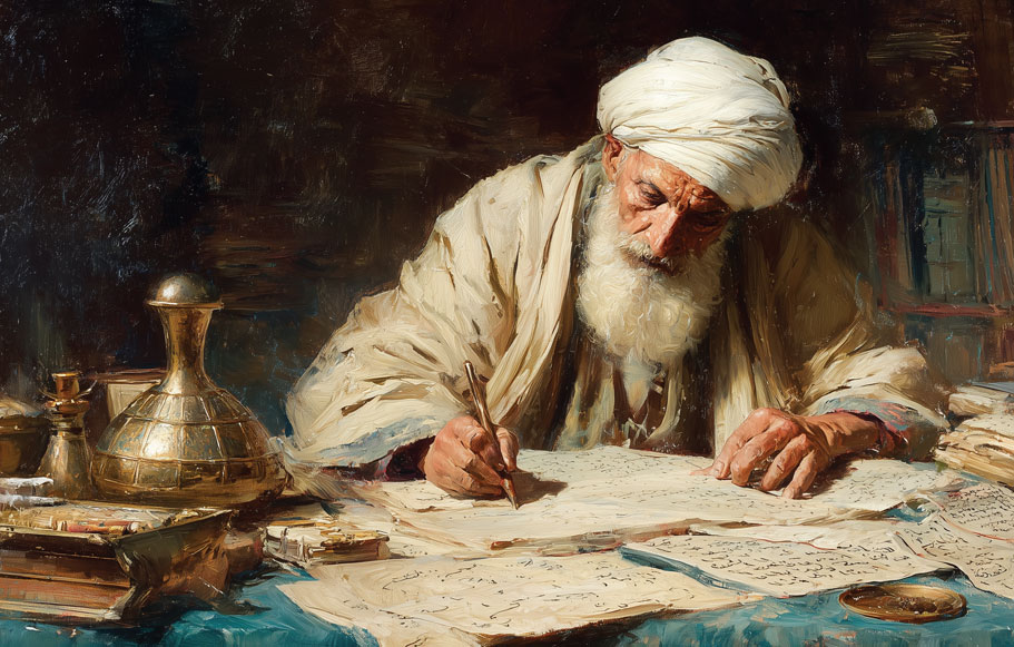 Selçuklu alim kütüphane