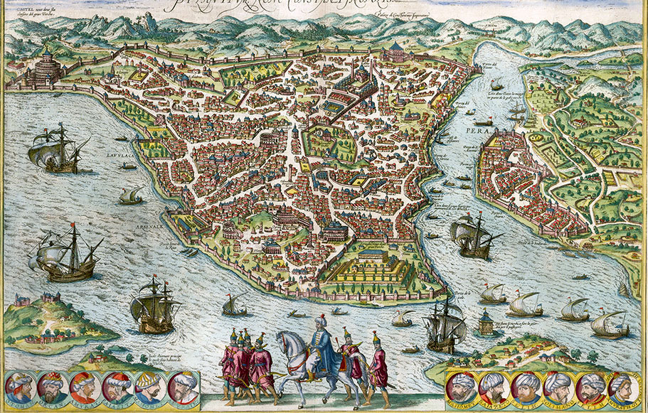 Civitates Orbis Terrarum'da İstanbul